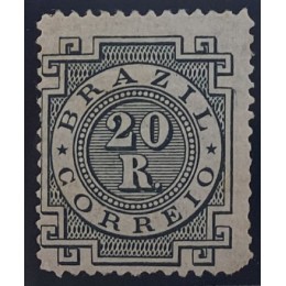 Império - Nº61 - 20 Réis - Novo