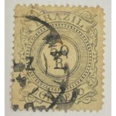 Império - Nº63 - 50 Réis - Carimbado