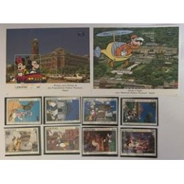 Disney - Lesotho - Y 1112/19 + Bloco 111/112