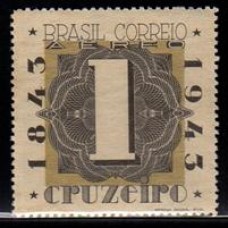 Aéreo 048 - Cent. do Selo Postal Brasileiro - Brapex II - Ano 1943 - Novo
