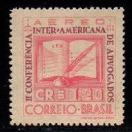 Aéreo 051 - 2° Conferência Interamericana de Advogados - RJ - Ano 1943 - Novo