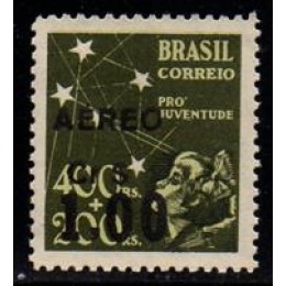 Aéreo 055 - Selo Pró-Juventude de 1940 - Novo Aéreo 055 - Selo Pró-Juventude de 1940 - Novo