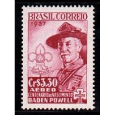 Aéreo 085 - 100 Anos de Lord Baden Powell -Criador do Escotismo - Ano 1957 -Novo