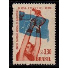 Aéreo 087 - Brasil, Campeão Mundial de Bola ao Cesto - Ano 1959 - Novo