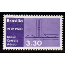 Aéreo 093 - Inauguração de Brasília - Nova Capital Federal - Novo