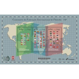 Bloco B 245 - 100 Anos da FIP - Ano 2026 - Novo
