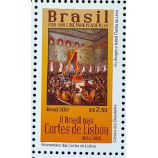 C 4002 - 200 Anos da Independência do Brasil das Cortes de Lisboa - Ano 2021 - Novo
