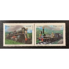 C-2488 / 2489 (PAR - Vertical) - Trens Antigos Maria-Fumaça - Ano 2002 