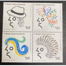 C-3413/3416 (Quadra) - 450 Anos da Cidade do Rio de Janeiro - Ano 2015