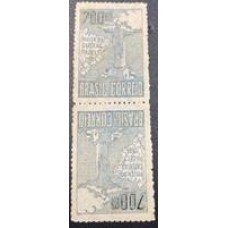 C - 79A TB - Visita do Cardeal Pacelli 700 réis azul - Ano 1934