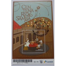 Bloco B 201 - Centenario do Samba - Ano 2017 - Carimbado