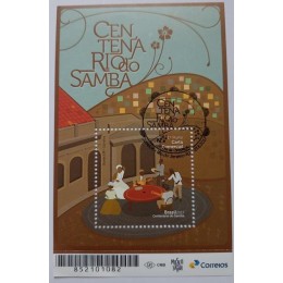 Bloco B 201 - Centenario do Samba - Ano 2017 - Carimbado
