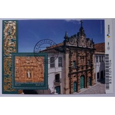 Bloco B 206 - Igreja Estilo Barroco - Ano 2017 - Carimbado