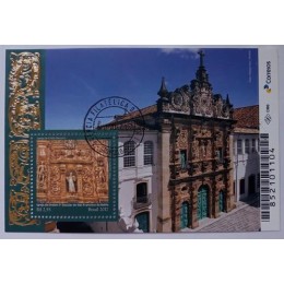 Bloco B 206 - Igreja Estilo Barroco - Ano 2017 - Carimbado
