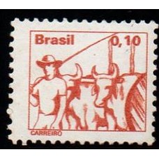 RHM 557 - Tipos e Profissões Nacionais Papel Couchê  Sem Filigrana - sem carimbo    