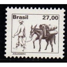 RHM 601 - Tipos e Profissões Nacionais Papel Couchê  Sem Filigrana - Fosforescente - aguadeiro - sem carimbo    