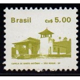 RHM 664 - Patrimônio Histórico e Artístico Brasileiro Denteação 13 x12,5 Moldura Fosforescente - sem carimbo    