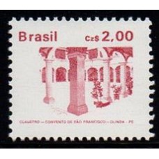 RHM 657 - Patrimônio Histórico e Artístico Brasileiro Denteação 13x12,5 Papel Fosforescente - sem carimbo    