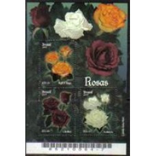 Bloco B 146 - Ano 2007 - Rosas - Novo