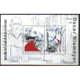 Bloco B 147 - Ano 2008 - Oscar Niemeyer - Novo
