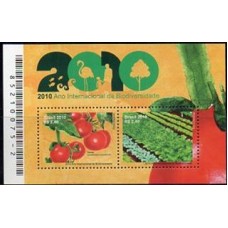 Bloco B 159 - Ano 2010 -  Ano Internacional da Biodiversidade / BRASIL - Novo