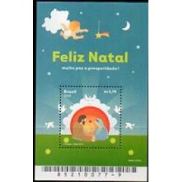 Bloco B 161 - Ano 2010 - Feliz Natal - Novo Bloco B 161 - Ano 2010 - Feliz Natal - Novo