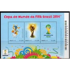 Bloco B 179 - Ano 2014 - Copa do Mundo da FIFA Brasil 2014 - Novo