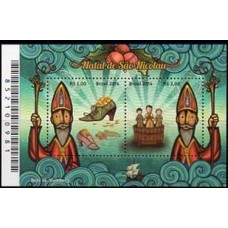Bloco B 180 - Ano 2014 - Natal de São Nicolau -  Novo