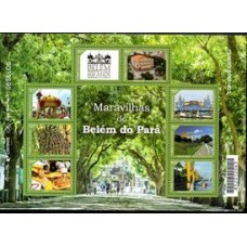 Bloco B 189 - Ano 2016 - Maravilhas de Belém do Pará - Novo