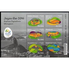 Bloco B 192 - Ano 2016 -  Arenas Esportivas Olímpicas - Novo