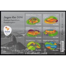 Bloco B 193 - Ano 2016 -  Arenas Esportivas Paralímpicas - Novo