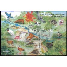 Bloco B 101 - Ano 1995 - XV Exposição Filatélica - Novo
