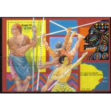 Bloco B 102 - Ano 1995 - 300 Anos da Morte do Zumbi dos Palmares - Novo