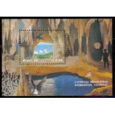 Bloco B 104 - Cavernas Brasileiras - Ano 1996 - Novo