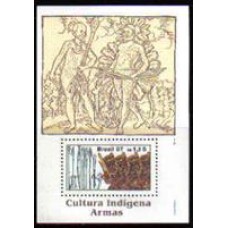 Bloco B 107 - Ano 1997 - Cultura Indígenas - Novo