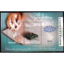 Bloco B 112 - Ano 1999 - Série America - Novo
