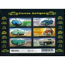 Bloco B 120 - Ano 2001 - Carros Antigos - Novo
