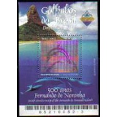 Bloco B 133 - Ano 2003 - Golfinhos do Brasil - Novo