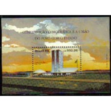 Bloco B 77 - Ano 1988 - Constituição de 1988 - Novo