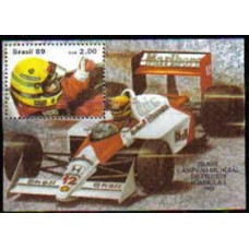 Bloco B 79 - Ano 1989 - Campeão Mundial de Pilotos - Fórmula 1 - Novo