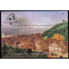 Bloco B 80 - Ano 1989 - Bicentenário da Revolução Francesa - Novo