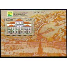 Bloco B 81 -  Ano 1989 - Dia do Selo - Novo