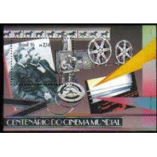 Bloco B 99 - Centenário do Cinema Mundial -  Ano 1995 - Novo