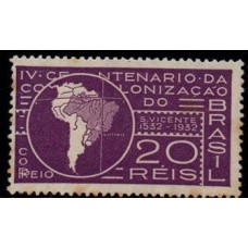 C - 41 - 4º Cent. Fundação de São Vicente por Martim Afonso de Souza - Ano 1932 