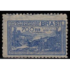 C - 45 - 4º Cent. Fundação de São Vicente por Martim Afonso de Souza - Ano 1932 