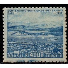 C -136 - Centenário do Município de Santos - Ano 1939 