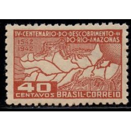 C -178 - 4º Cent. do Descobrimento do Rio Amazonas - Ano 1943 