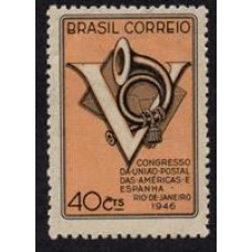 C -215 - 5º Cong. da União Postal das Ametricas e Espanha ( UPAE) - RJ - Ano 1946 