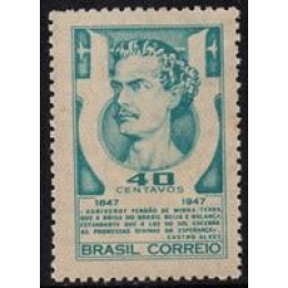Ano 1947 - Comemorativos Nº227/236 - Aéreos Nº61/62 - 12 Selos