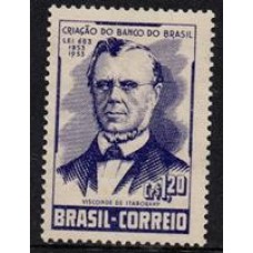 C -300 - Centenário do Banco do Brasil - Ano 1953 -